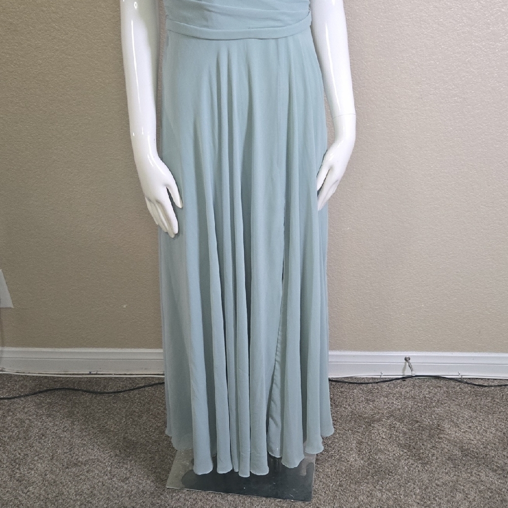 Elegant Blue Maxi Dress - Picture 4 of 7